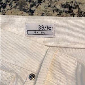 White jeans, Gap 1969 16 (33R)